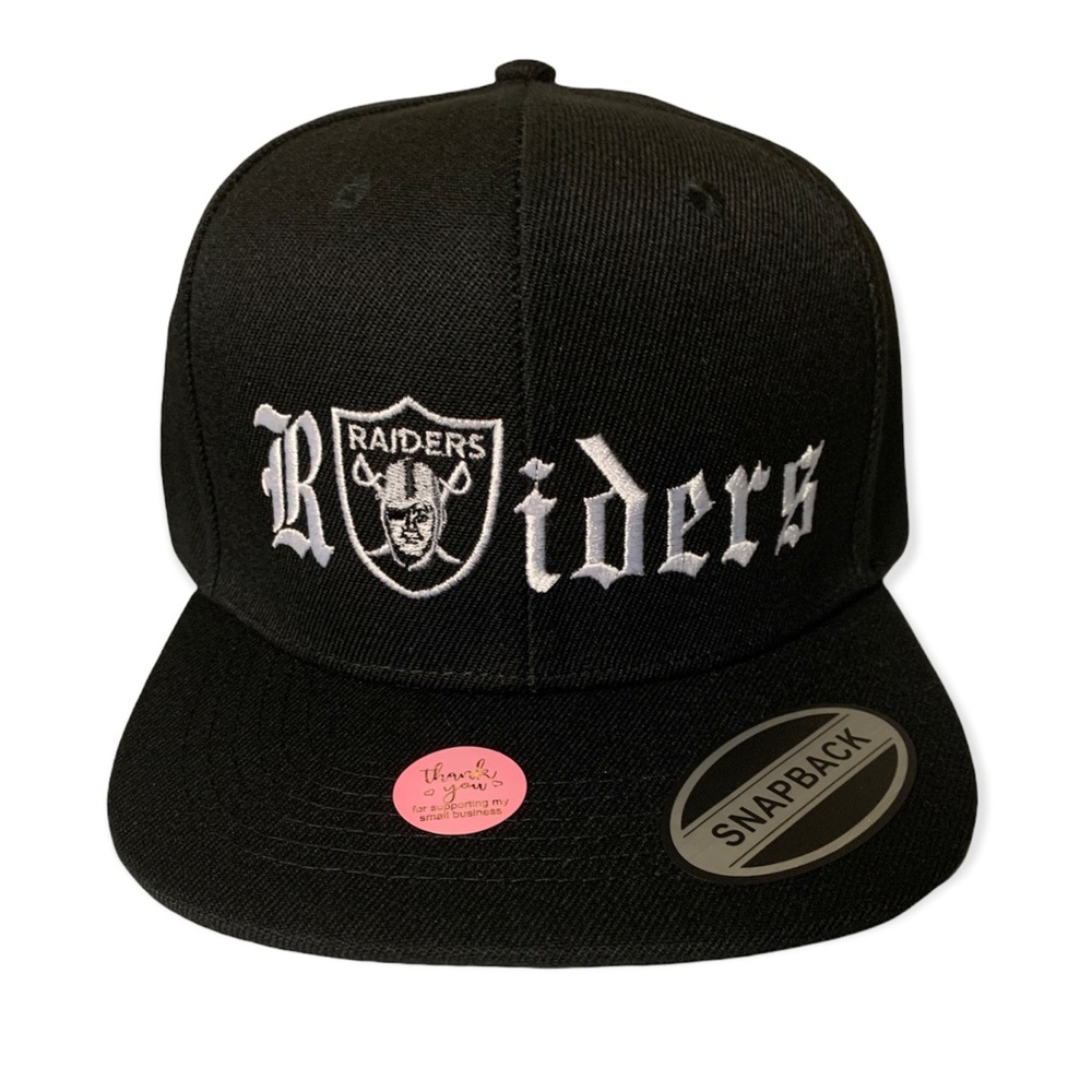 Raiders cap embroidered logo Raiders hat unisex hats all new caps Raiders gifts